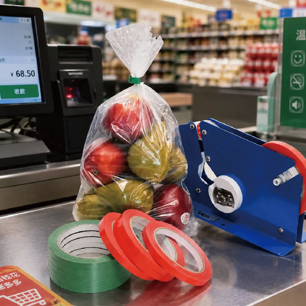 8 .UPVC Bag Sealing Tape for Supermarket Bag Sealing.webp
